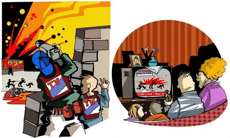From “ TV Broadcasting and the Impact of the CNN Effect on Diplomacy ” by Dr. Jovan Kurbalija (via DiploFoundation, Vladimir Veljasevic)