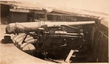 12-inch gun at Fort Preble, Maine (Photo courtesy the Joel Eastman Collection)