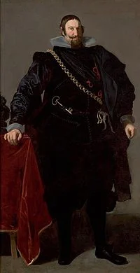 A youthful Olivares in 1624, three years into his time in power, by Diego Velázquez (Public Domain)