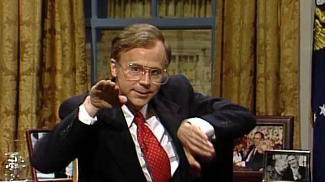 Dana Carvey as President George H. W. Bush on Earth Day From Saturday Night Live (NBC.com)