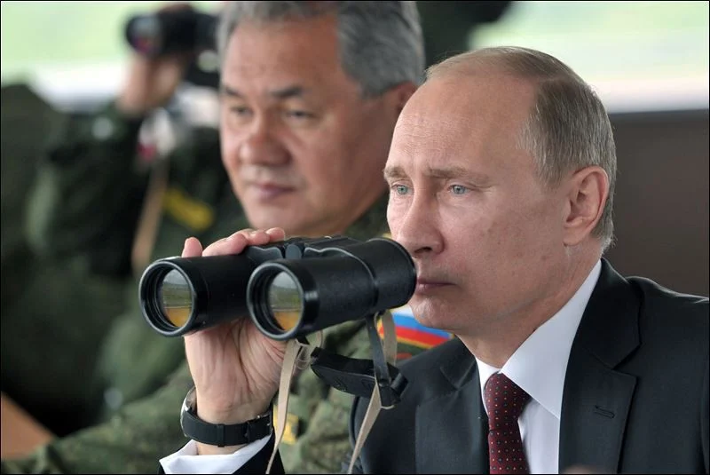 Putin after requesting “permission to use force”