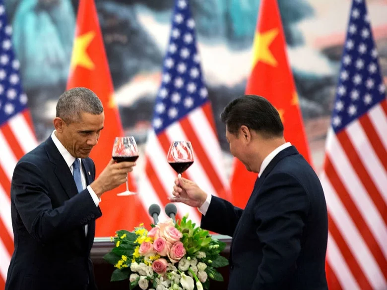 President Barack Obama and Secretary Hu Jintao (Pete Souza)
