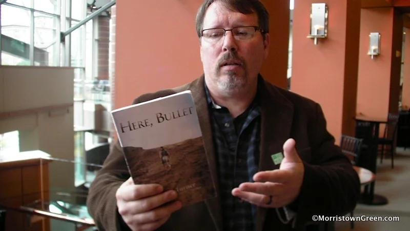 Brian Turner, author of Here, Bullet. "I have no words to speak of war.” (Kevin Coughlin)