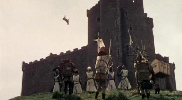 Cow Trebuchet from Monty Python and the Holy Grail (Python (Monty) Pictures, Sony Pictures)