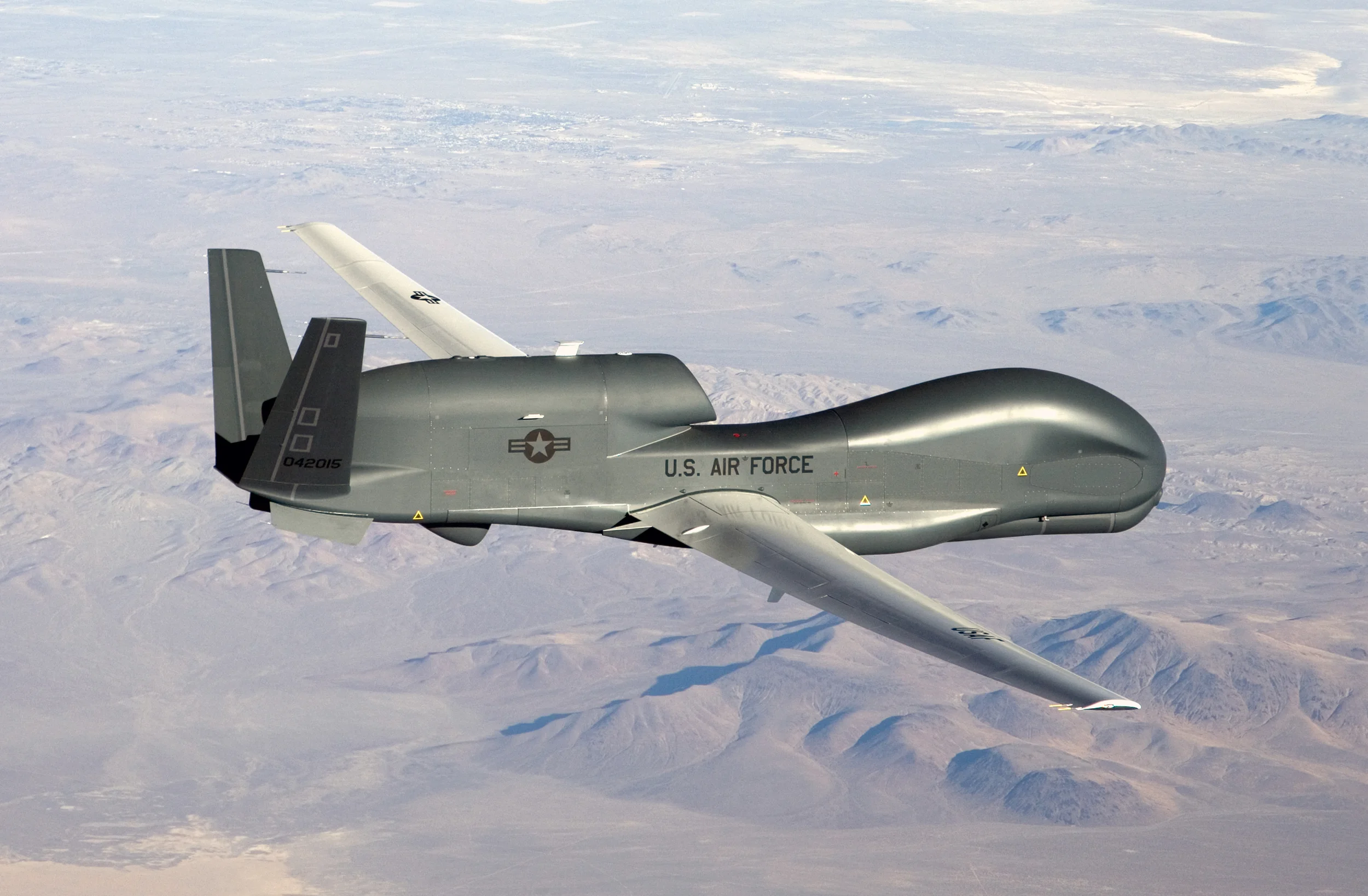 RQ-4 Global Hawk (Bobbi Zapka, U.S. Air Force Photo)