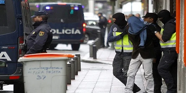 Three people from Pakistan were arrested in Spain on 1 July 2016, accused of promoting Islamist militancy. (Reuters)