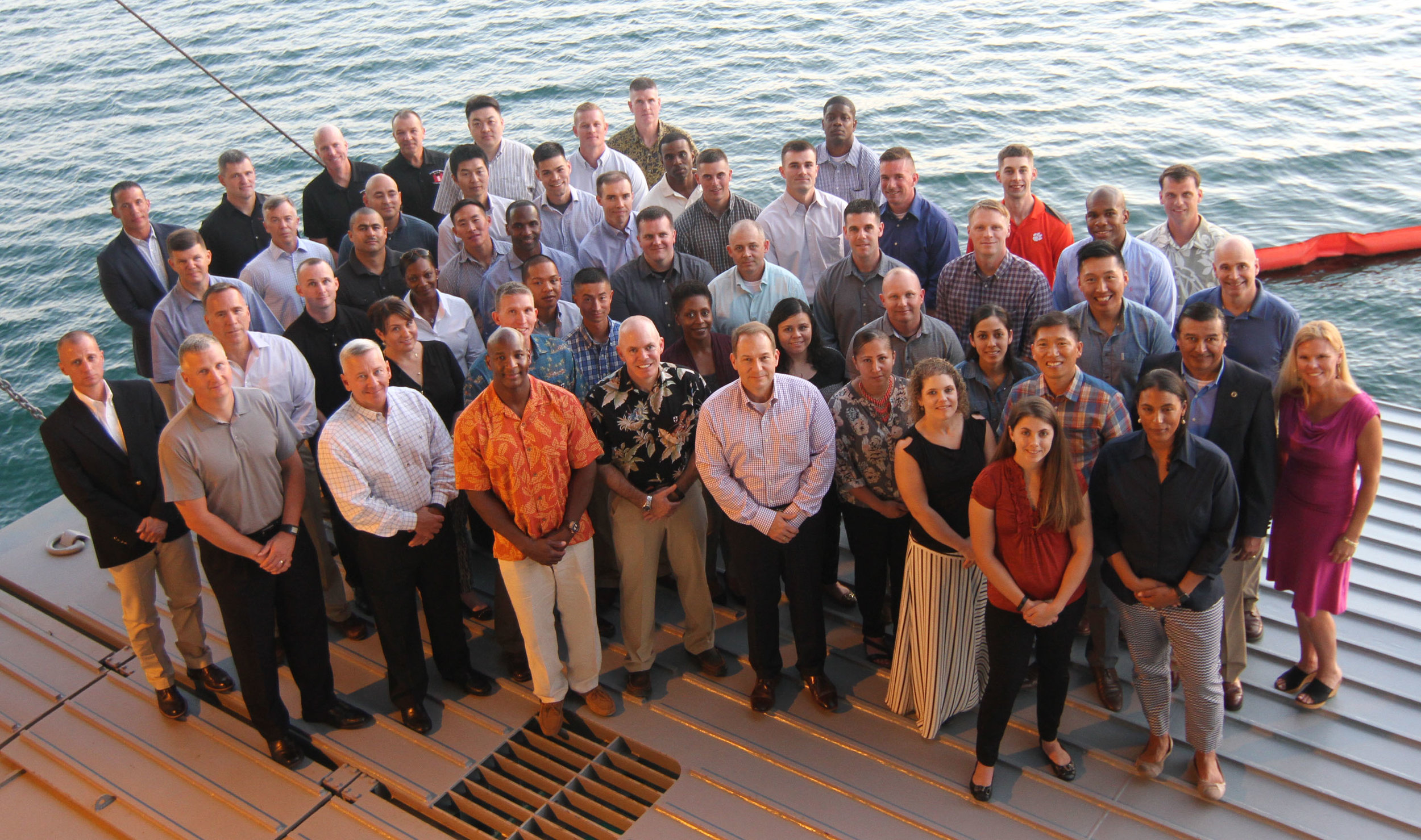 Participants in the 8th Theater Sustainment Command-hosted Young Alaka'i leader development program, 2016.&nbsp;(Sgt. 1st Class Nicole Howell/U.S. Army Photo)