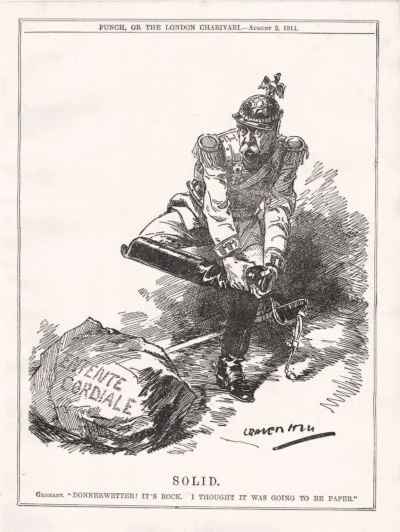 German views of the Entente Cordiale