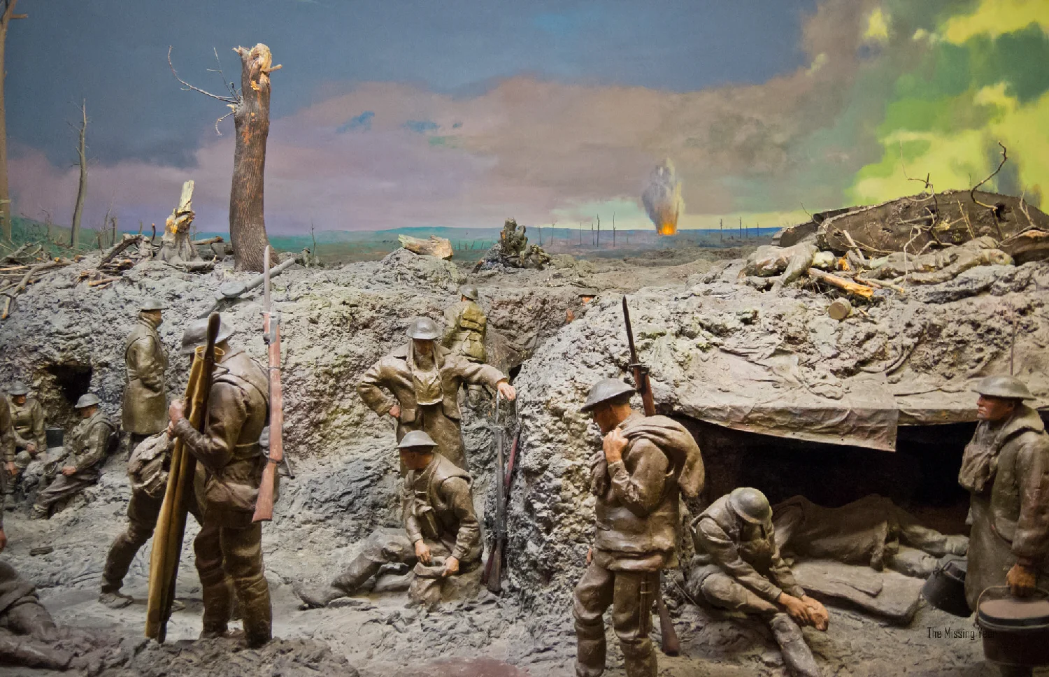 Somme Battlefield Diorama (Australian War Memorial)