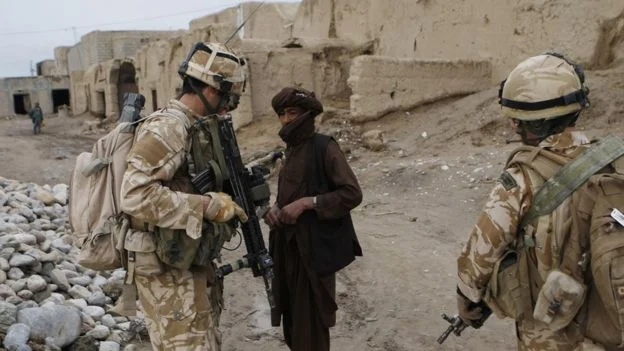 U.K. troops in Helmand province in 2009. (Danny Lawson/BBC)