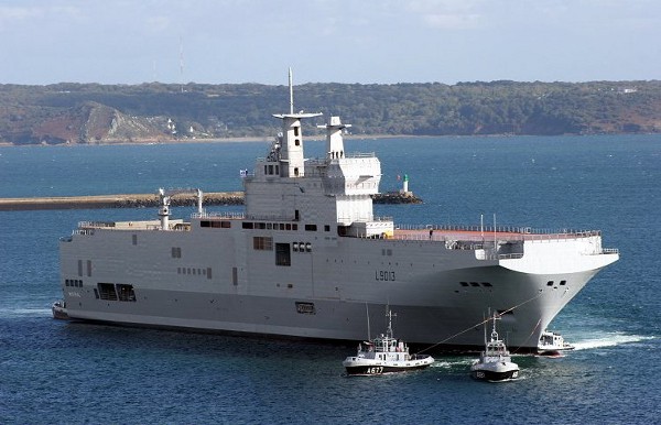 French Mistral LHD. (Wikipedia Commons)