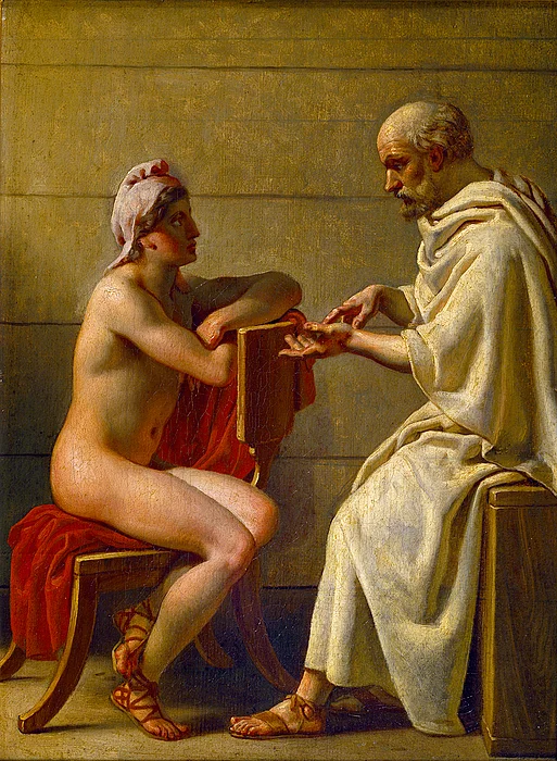 Socrates and Alcibiades by Christoffer Wilhelm Eckersberg (Wikimedia)