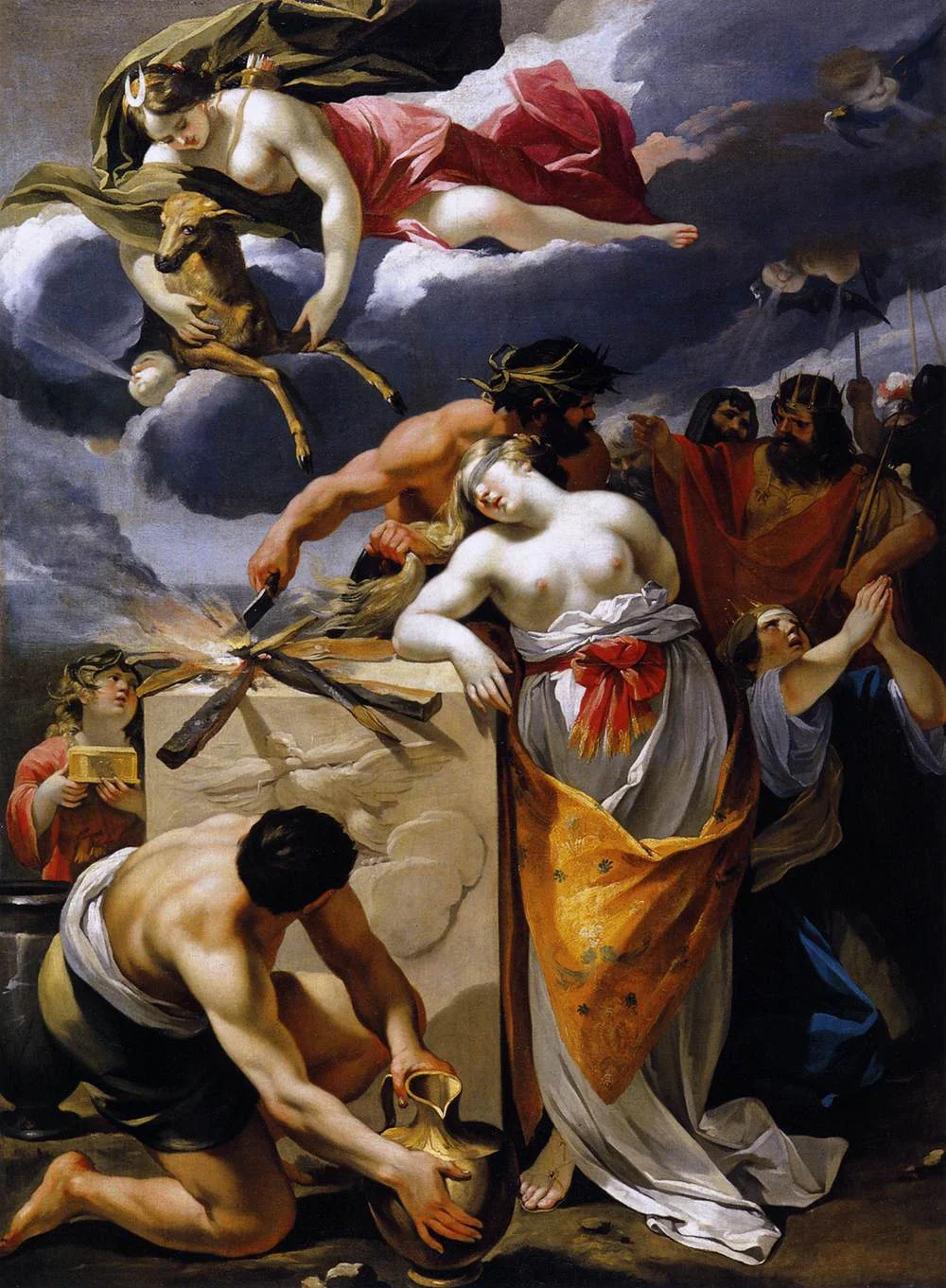 The Sacrifice of Iphigenia by François Perrier (Wikimedia)