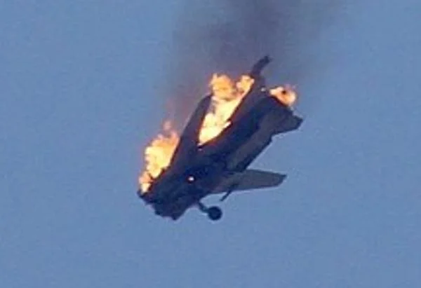 Russian Su-24 shot down by Turkey. (Joseph H. Dempsey/The Aviationist)