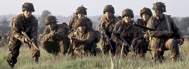 "Military historians in particular are fascinated...by what happens at the bottom." (Band of Brothers/HBO.com)
