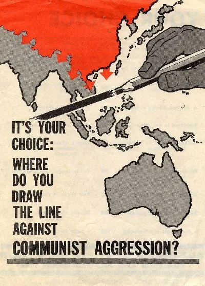 Election poster used by the Australian Liberal Party in 1966. (War Room)