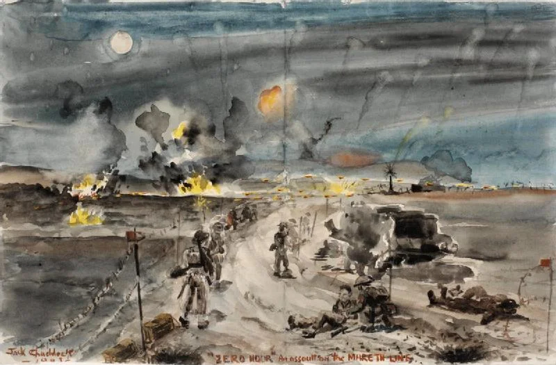 Zero Hour: The Mareth Offensive, 1943. Cameron Highlanders (Jack Chaddock/Wikimedia)
