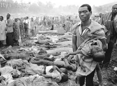 Reunited at last, but too late. Countless women and children fell victim to the ruthless attacks and mass killings. (Borgen Magazine)