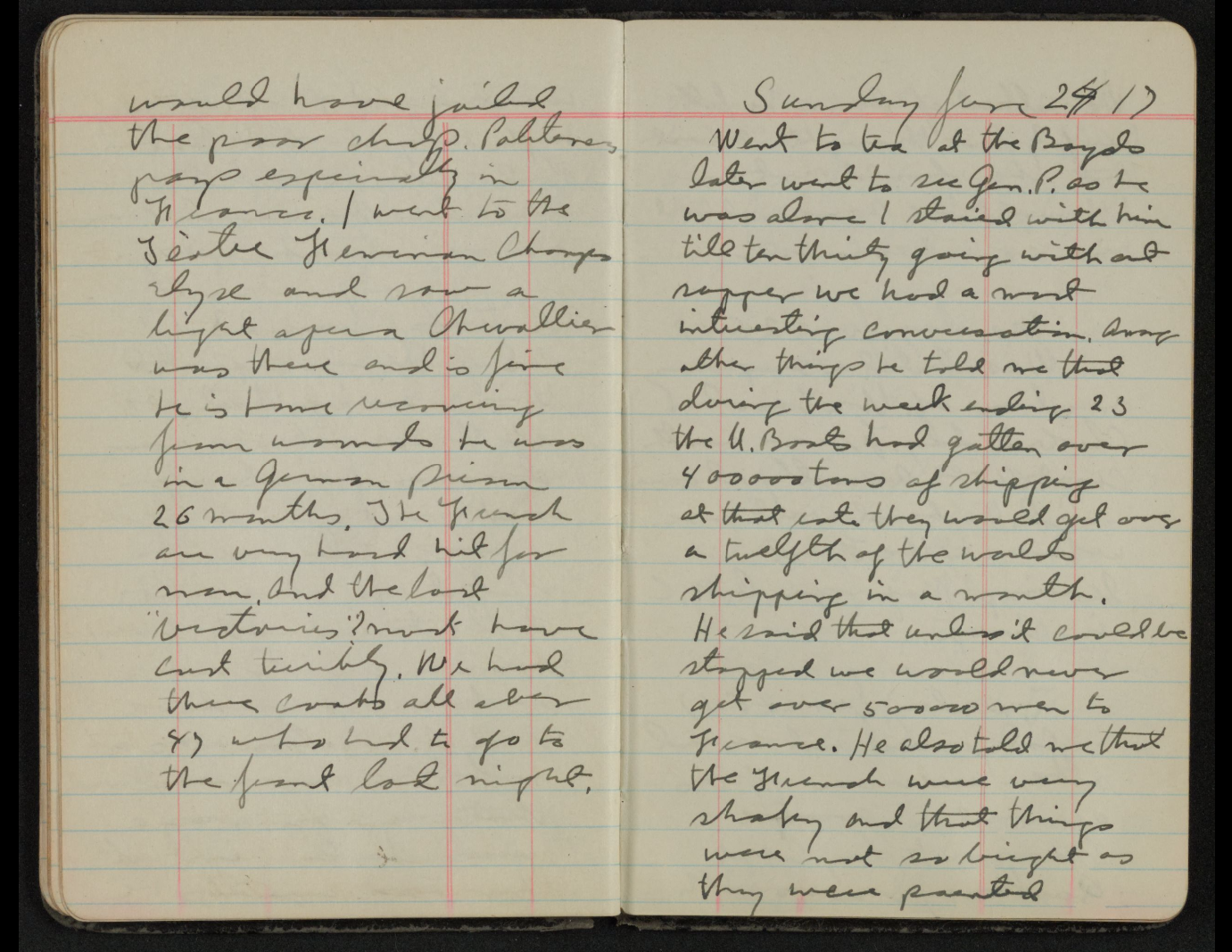 Patton's Diary