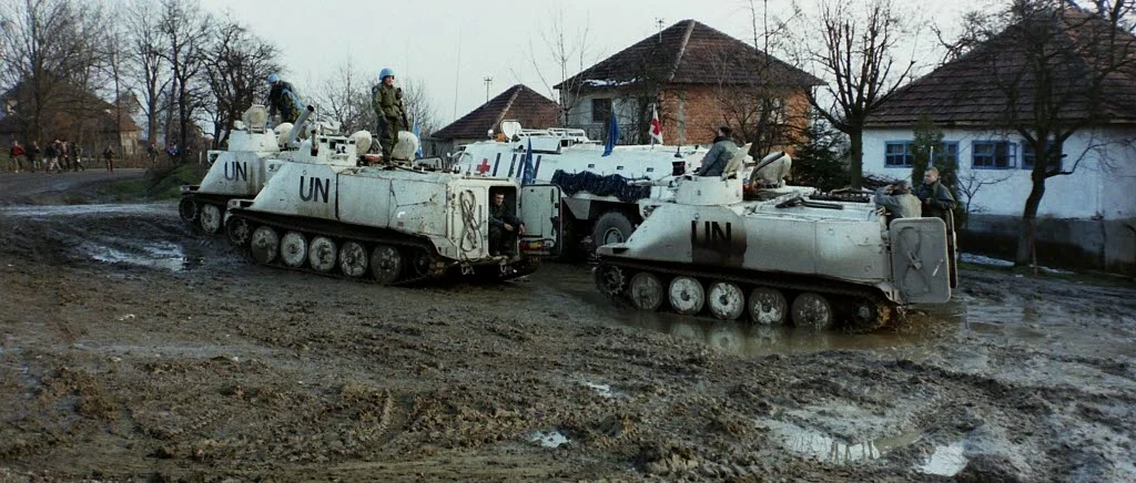 BA01 was the first of a total of 14 Swedish Bosnia battalions in the 1990s and a part of Nordbat 2. (Mikael Persson/Försvarsmakten)