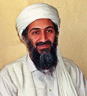 Osama bin Laden being interviewed by Hamid Mir (Hamid Mir/Wikimedia)