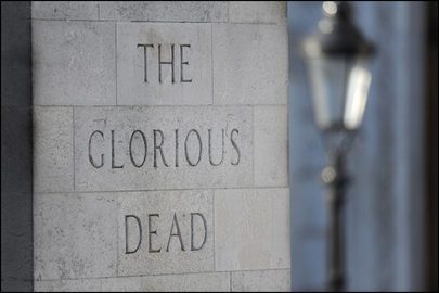 The Glorious Dead Inscription on the Cenotaph in London (Defence Images)