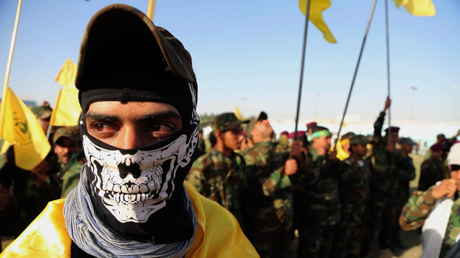 Shia militias in Iraq (Karim Kadim/AP)