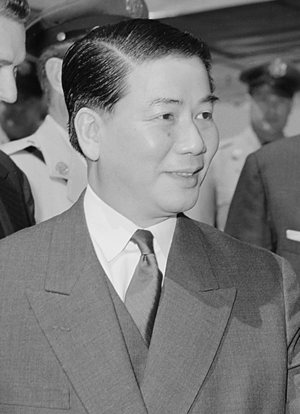 South Vietnamese President Ngo Dinh Diem in 1957. (Wikimedia)