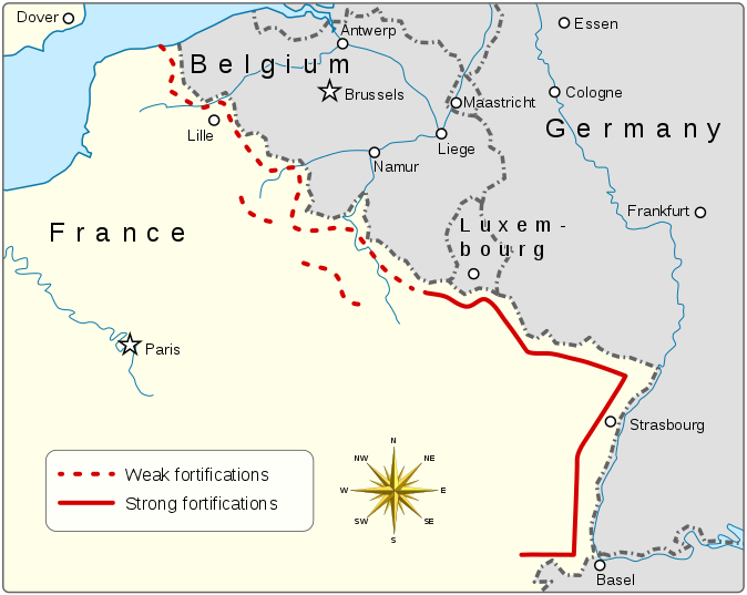 Maginot Line in France. (Wikimedia)