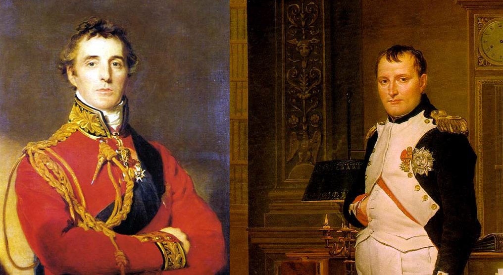 Wellington and Napoleon. For each, an enemy who reacted...and thought ahead. (YouTube)