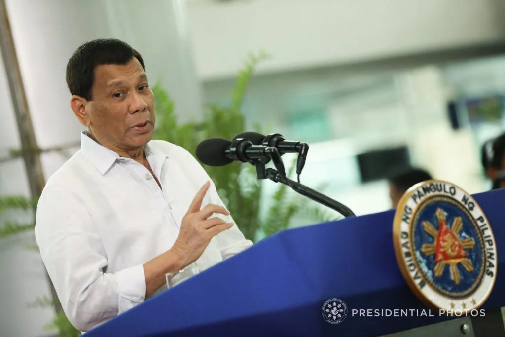 President Rodrigo Duterte. (Presidential Photo)