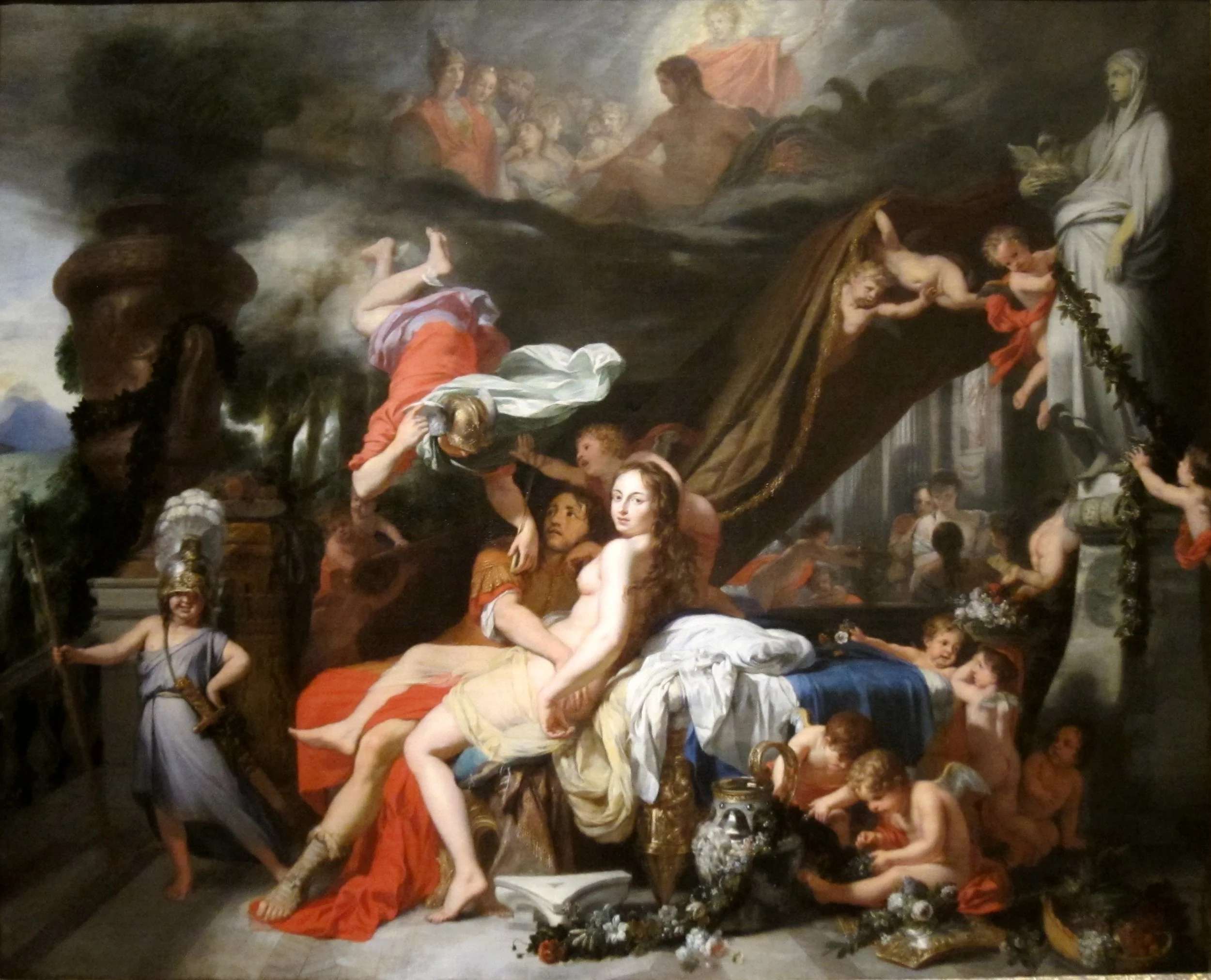 "Hermes Ordering Calypso to Release Odysseus" by Gerard de Lairesse (Wikimedia)