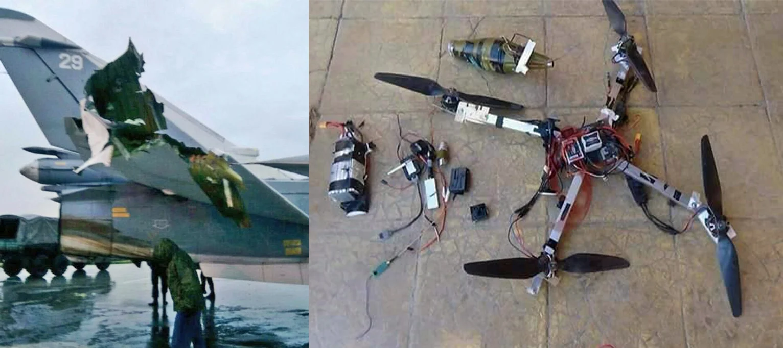 Extremists Use Retail Drones to Attack Russian Air Base in Syria (Aviationist)