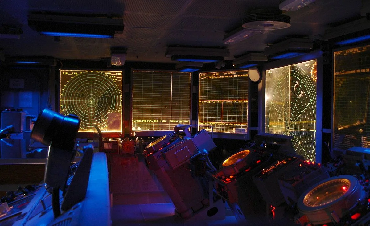 Combat Information Center of the USS Hornet (ICRC)
