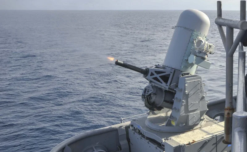 Lethal autonomous weapons are already in use…depending on the definition. The Phalanx is a radar-guided cannon. (U.S. Navy Photo)