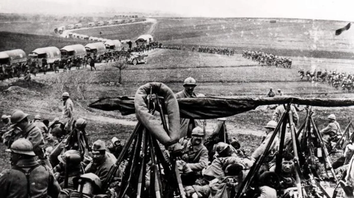 The Sacred Way, Verdun. (UIG/Getty Images)