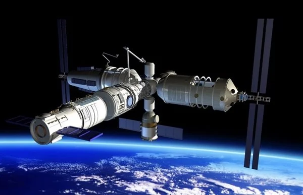 Illustration of China’s proposed space station. (CNSA)