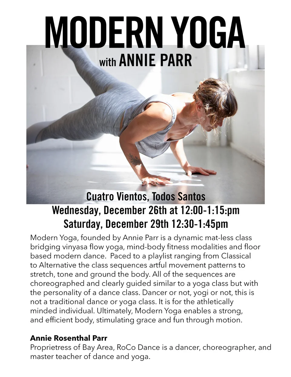 Modern Yoga with Annie Parr