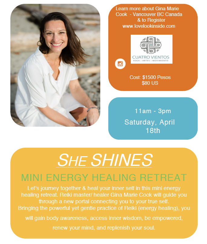 She Shines Mini Energy Healing Retreat