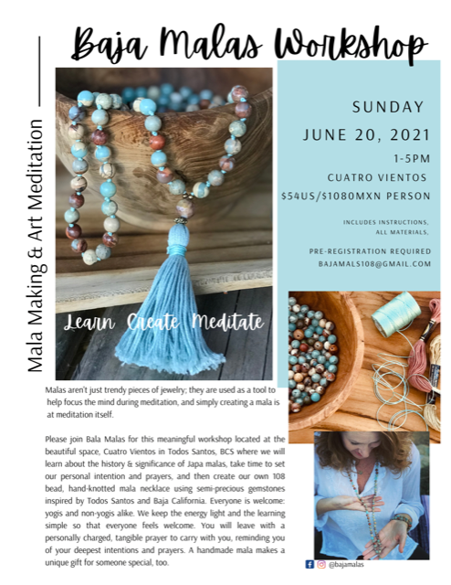 Mala Making &amp; Art Meditation Workshop