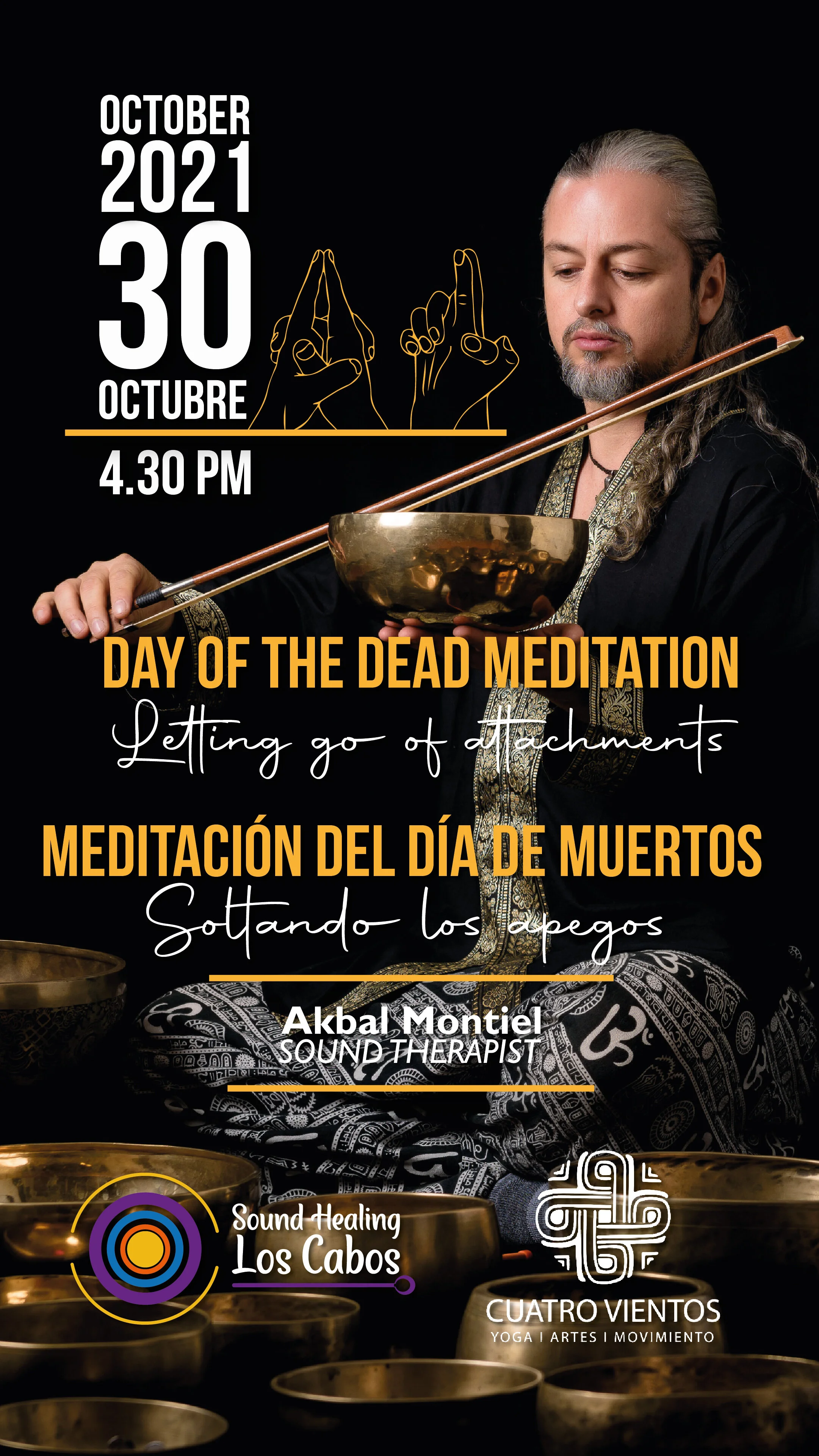 Meditación del día de muertos | "Soltando los apegos"/Day of the Dead meditation | "Letting go of attachments" 