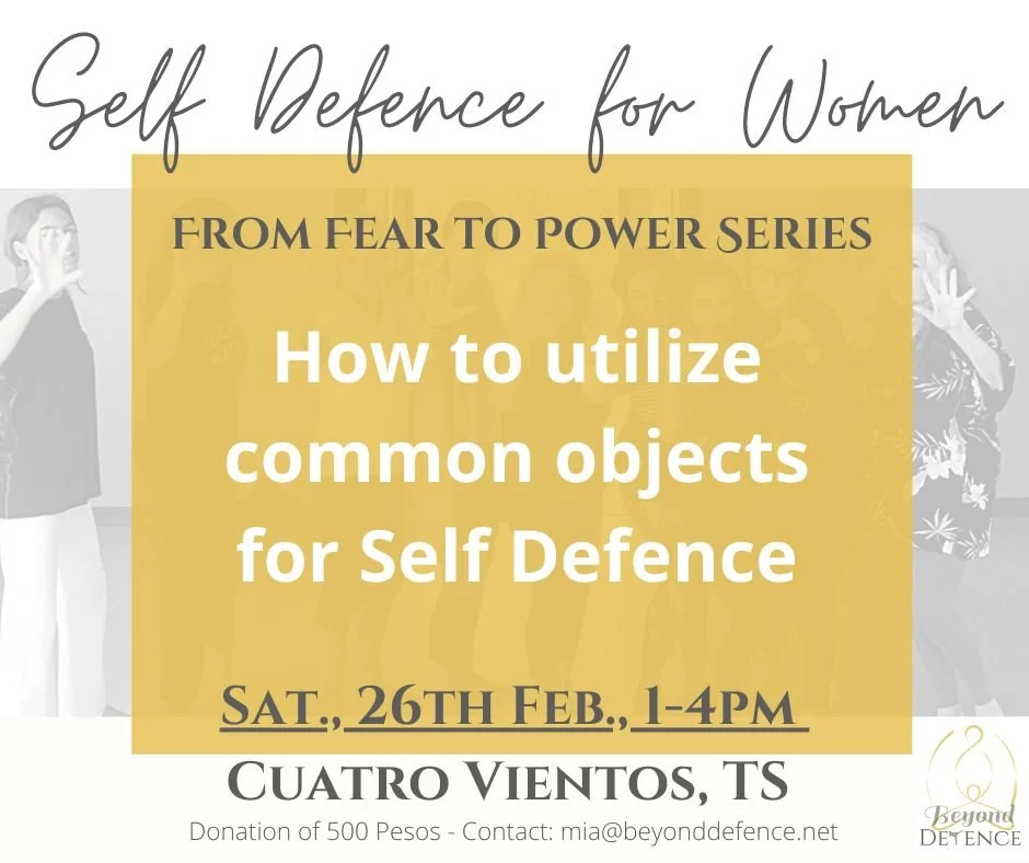 Self Defense for Women - From Fear to Power Workshop 