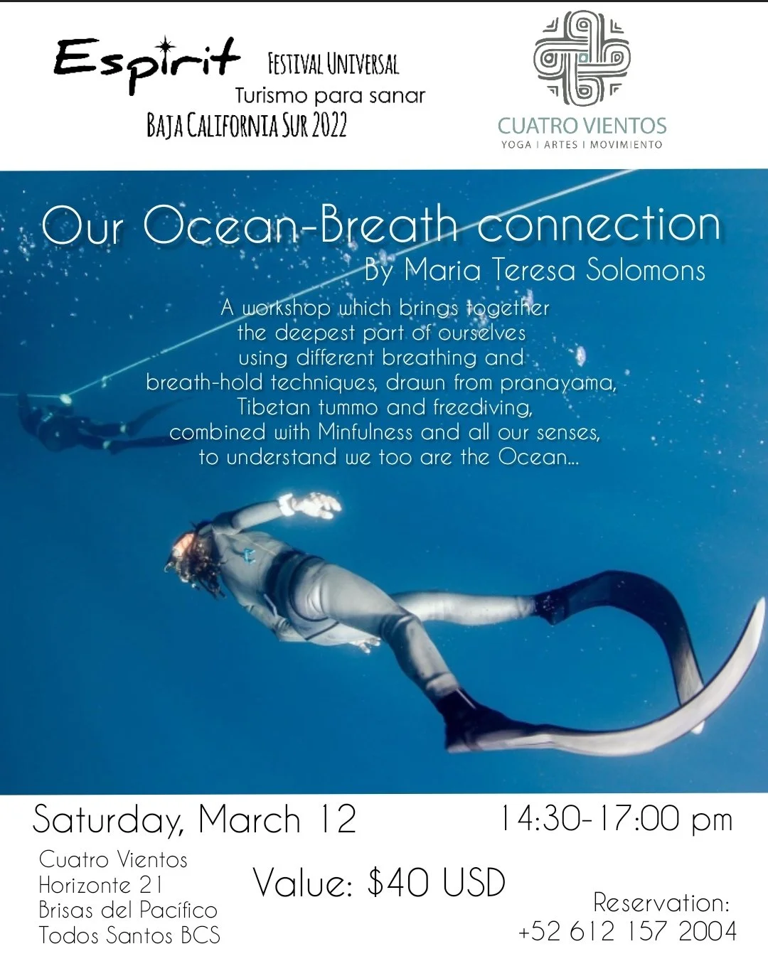 ESPIRIT FESTIVAL - OUR OCEAN-BREATH CONNNECTION