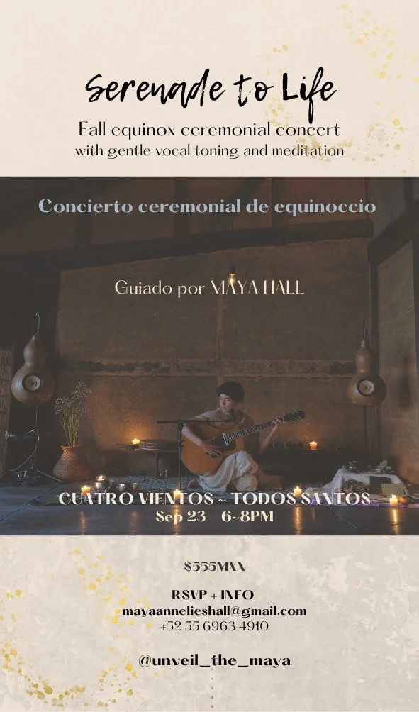 Serenade to Life - Fall equinox gathering with sacred sounds