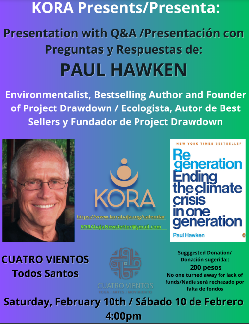 Paul Hawken Talk 