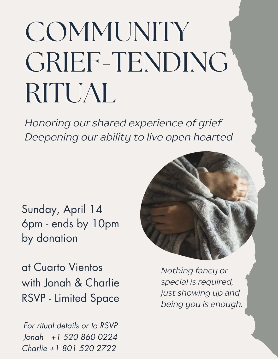 COMMUNITY GRIEF-TENDING RITUAL 