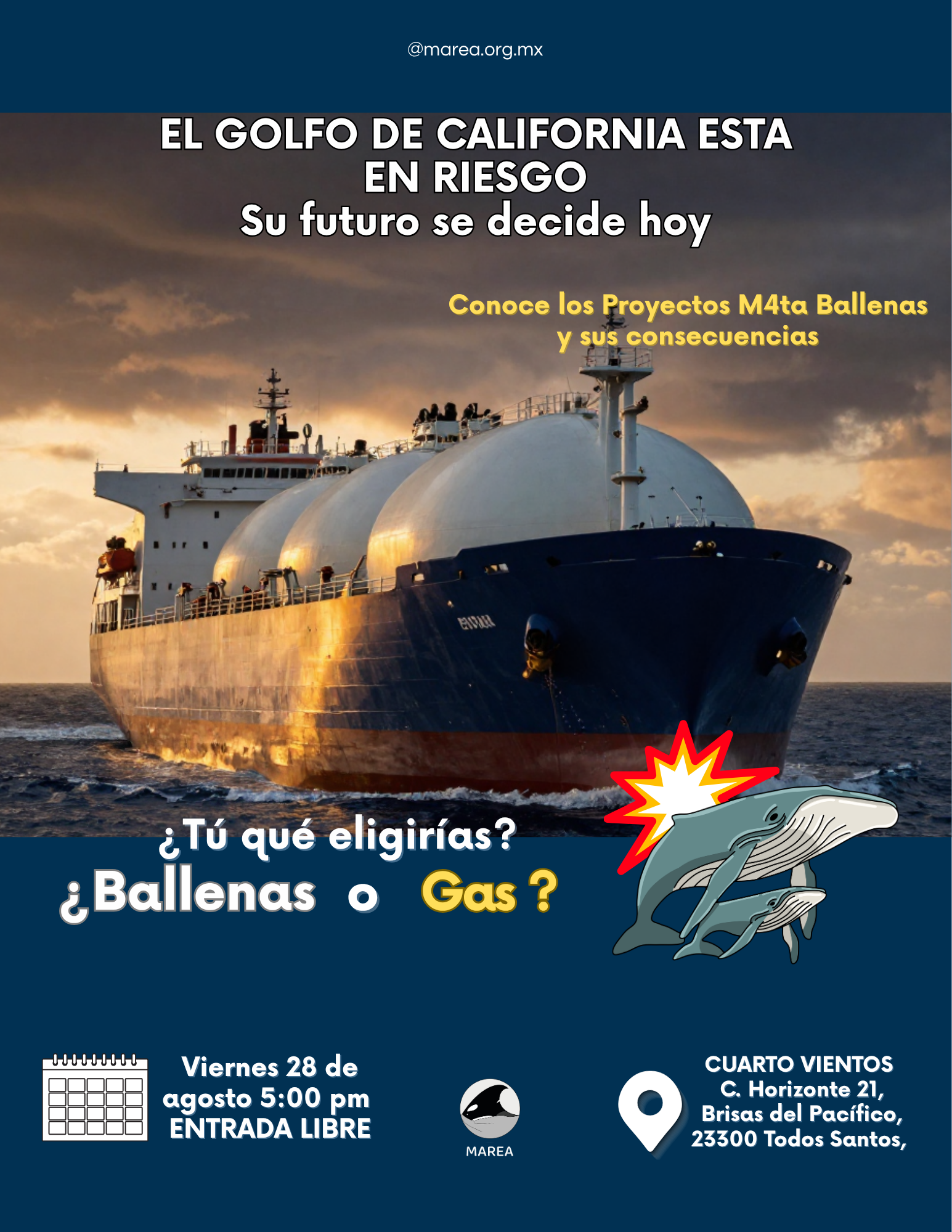El Golfo de California está en riesgo