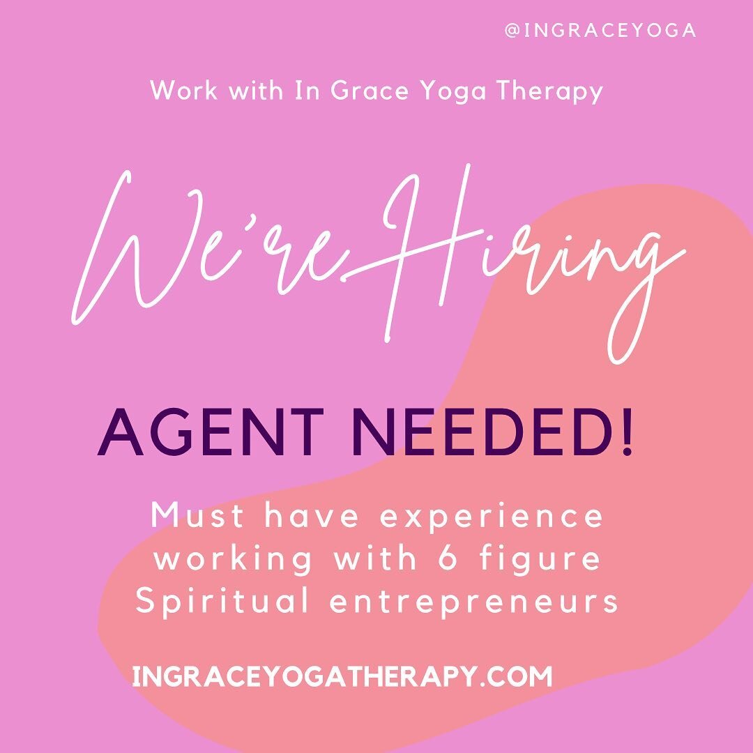 ⚠️JOB OPPORTUNITY ⚠️ We&rsquo;re HIRING AGAIN! Talent Agent needed. Must have experience with working with a 6 figure entrepreneur &amp; MUST HAVE A robust list of connections and relationships for bookings &amp; career expansion opportunities. 

See