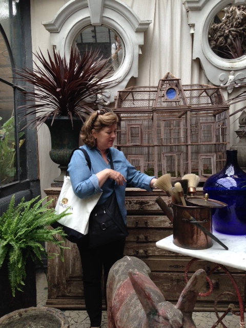 Getting lost in the ambiance and my own thoughts on each storied object discovered.