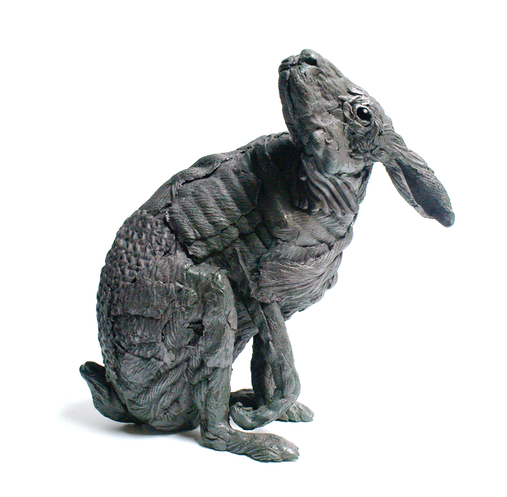 Hare after Ts'ui Po - bronze sculpture